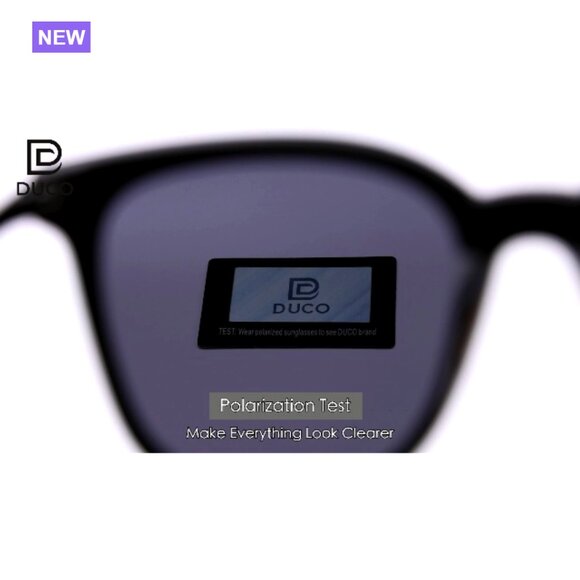 Oversized Polarized Sunglasses Retro Round Vintage Light Weight UV400 main image 6